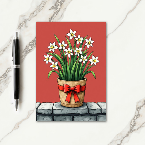 Blossom Christmas Card thumbnail