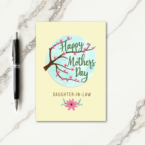 Blossom Daughterinlaw Card