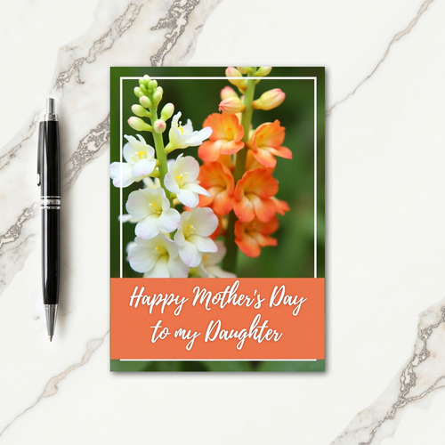 Blossom Daughters Day Wish Card