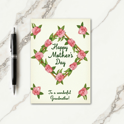 Blossom Diamond Mothers Day Card