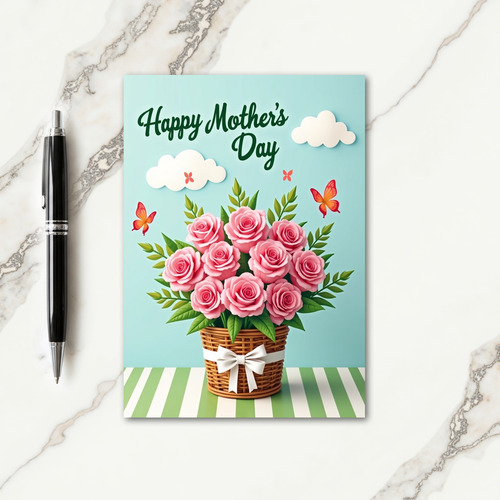Blossom Filled Mothers Day Card