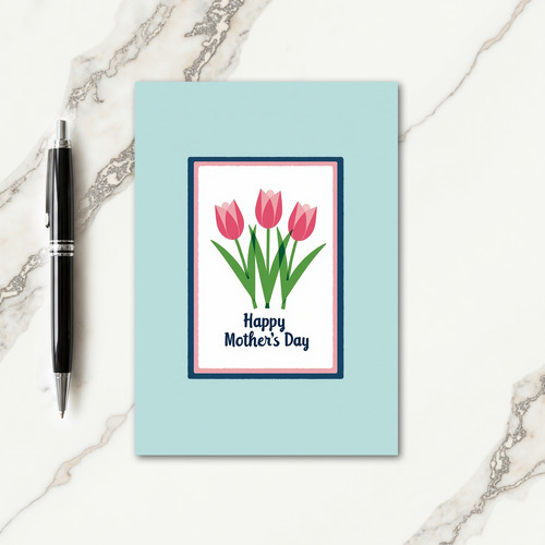 Blossom Graphic Mothers Day Card