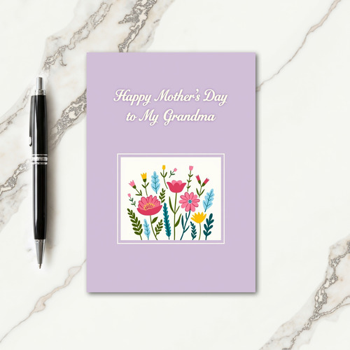 Blossom Heartfelt Mom Card