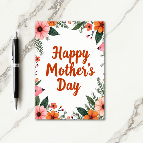 Blossom Mothers Day Art Card