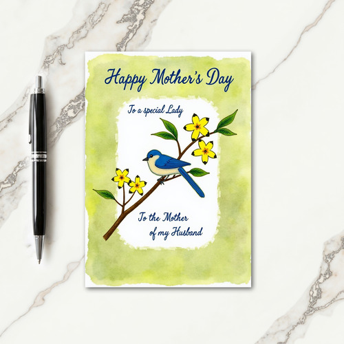 Blossom Mothers Day Art Design Card