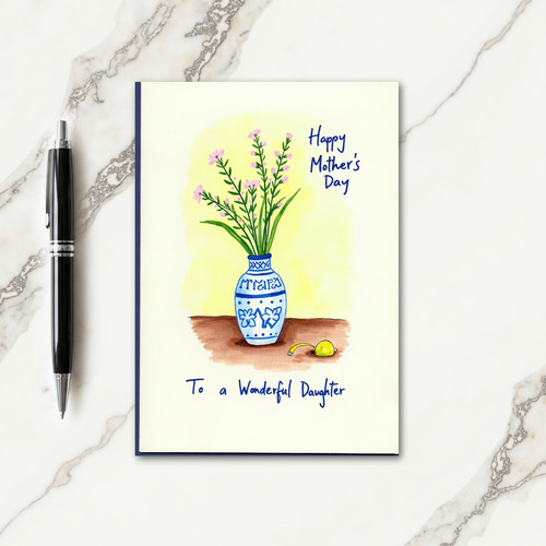 Blossom Mothers Day Daughter Card