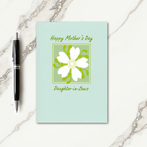 Blossom Mothers Day Green Card