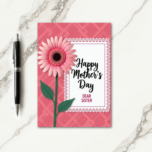 Blossom Mothers Day Sister Card