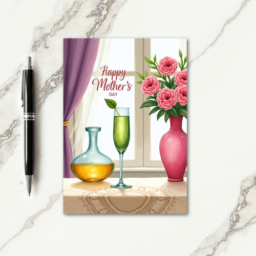 Blossom Mothers Day Still Life Card