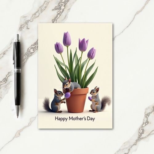 Blossom Mothers Day Surprise Card