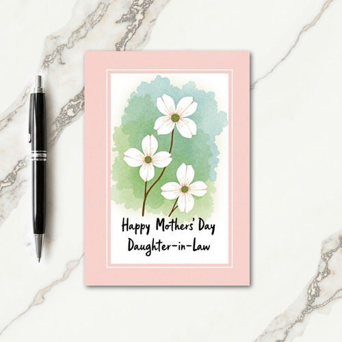 Blossom Mothers Day Triptych Card