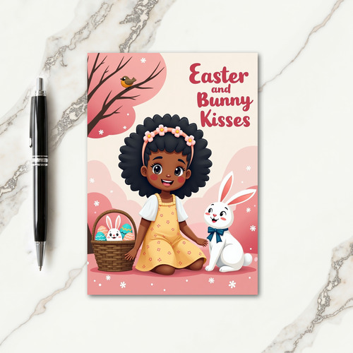 Blossom Pattern Easter Card