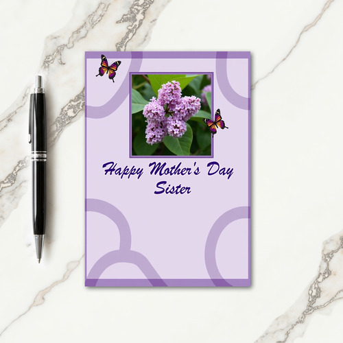 Blossom Photo Mothers Day Card