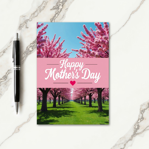 Blossom Tree Springtime Card