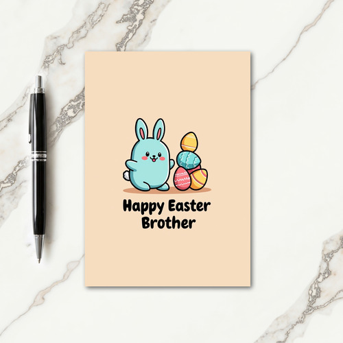 Blue Friend Easter Card