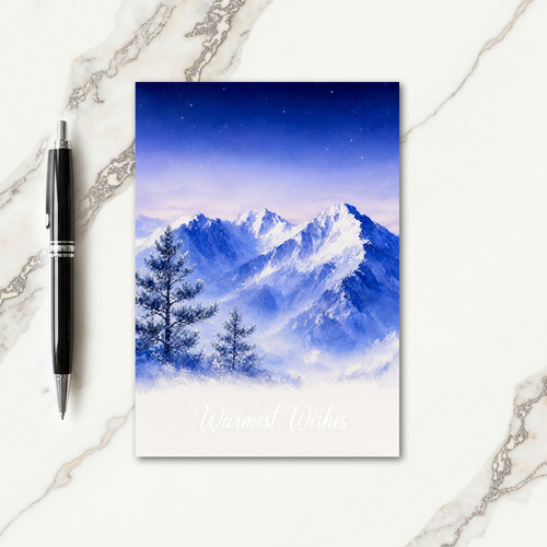 Blue Mountain Card