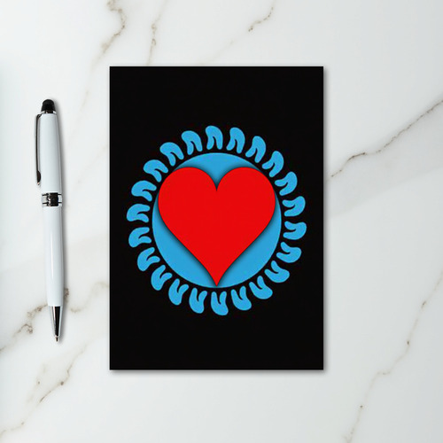 Blue Valentines Card