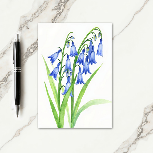 Bluebell Floral Mothers Day Card