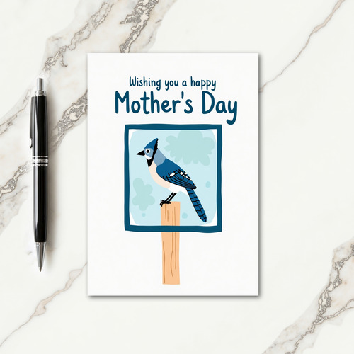 Bluebird Mothers Day Card