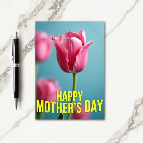 Blurred Blossom Greeting Card