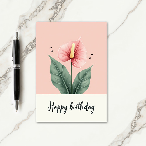 Blush Bloom Sweet Birthday Card