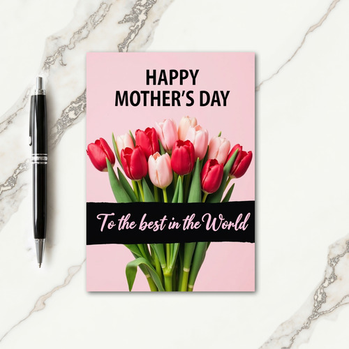 Blush Blooms Mothers Day Card