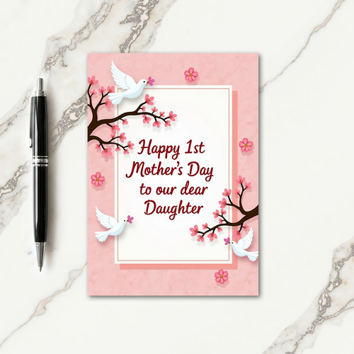 Blush Blossom Pattern Card