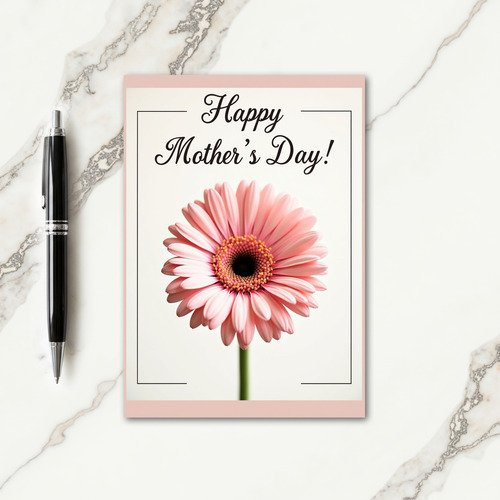 Blush Floral Delight Card