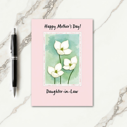 Blush Frame Mothers Day Card