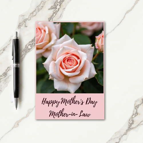 Blush Rose Affection Card