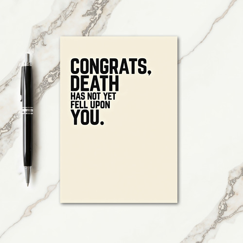 Bold Birthday Wishes Card