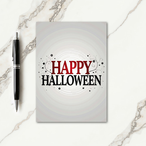 Bold Halloween Greeting Card thumbnail