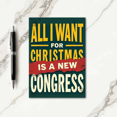 New Congress Christmas Card