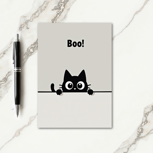 Boo Playful Peeker Card