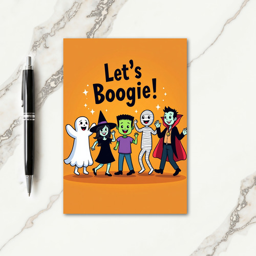 Boogie Time Celebration Card thumbnail