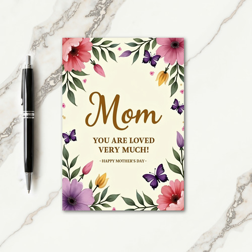 Botanical Affection Art Card