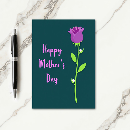 Botanical Bloom Mothers Day Card