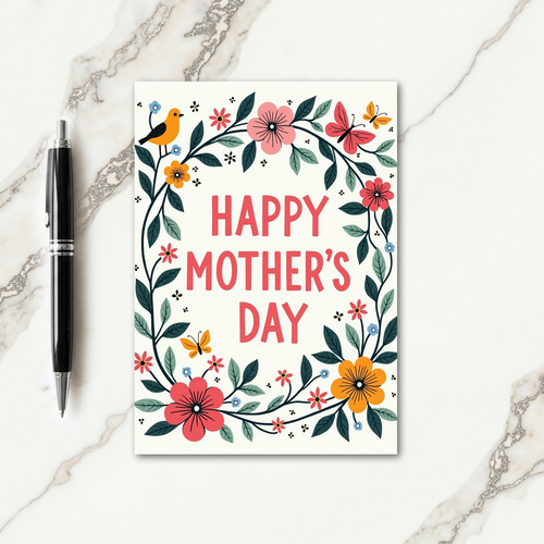 Botanical Branch Bloom Card