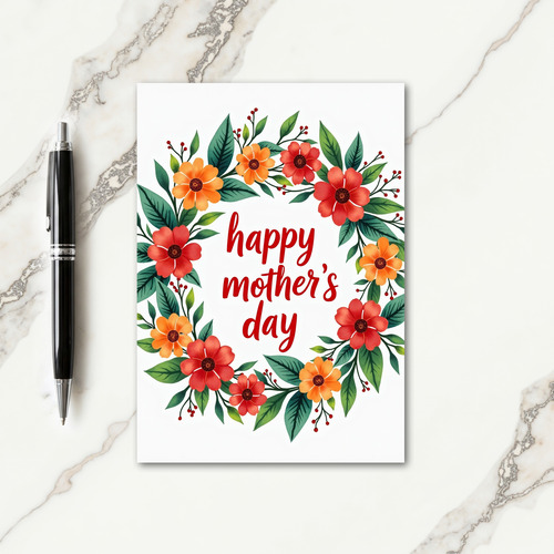 Botanical Celebration Greeting Card