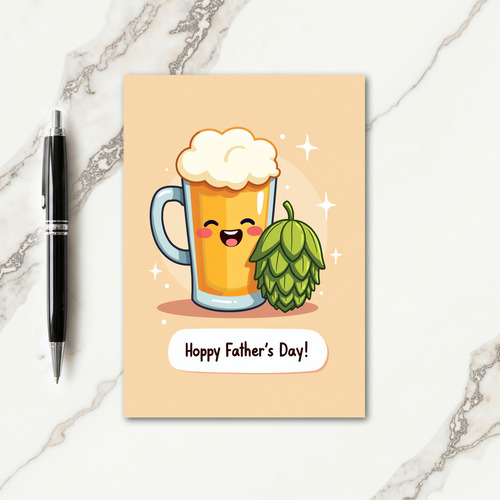 Botanical Fathers Day Card