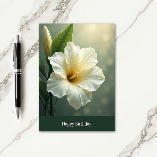 Botanical Grace Birthday Card