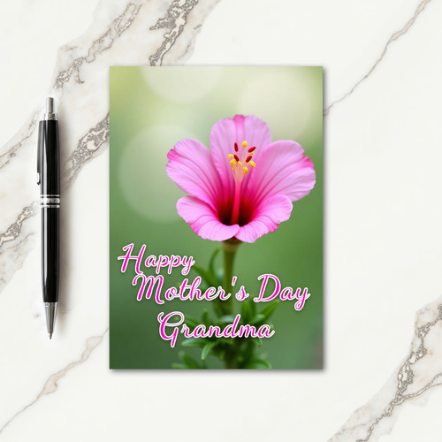 Botanical Grandma Mothers Day Card