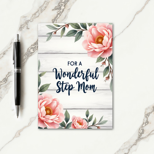 Botanical Indigo Admiration Card