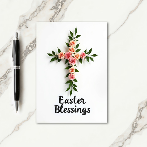 Botanical Kraft Paper Texture Card