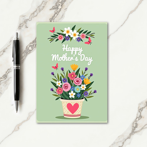Botanical Love Mother Card