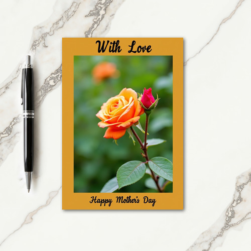 Botanical Love Mothers Day Card