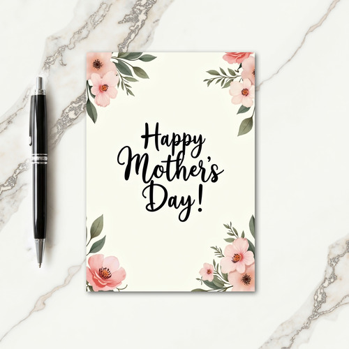 Botanical Mother Day Card