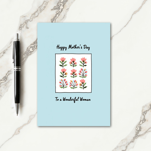 Botanical Mothers Day Frame Card