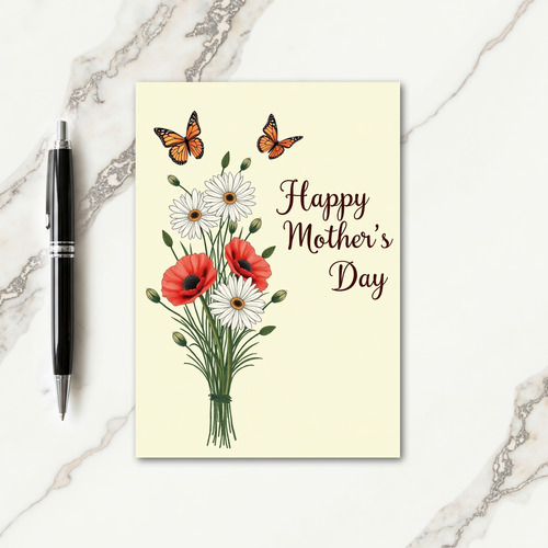 Botanical Mothers Day Loving Card