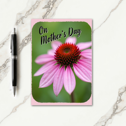 Botanical Mothers Day Script Card
